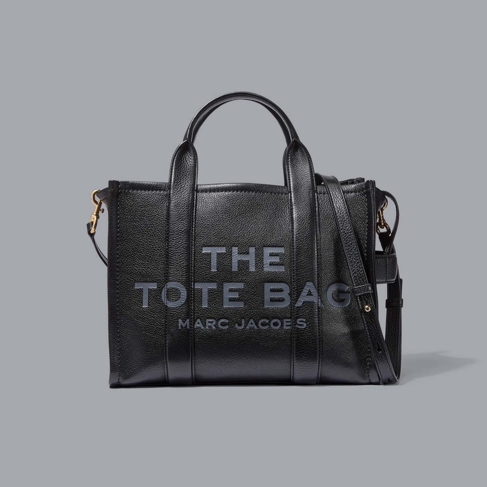 MARC JACOBS THE LEATHER SMALL TOTE BAG !